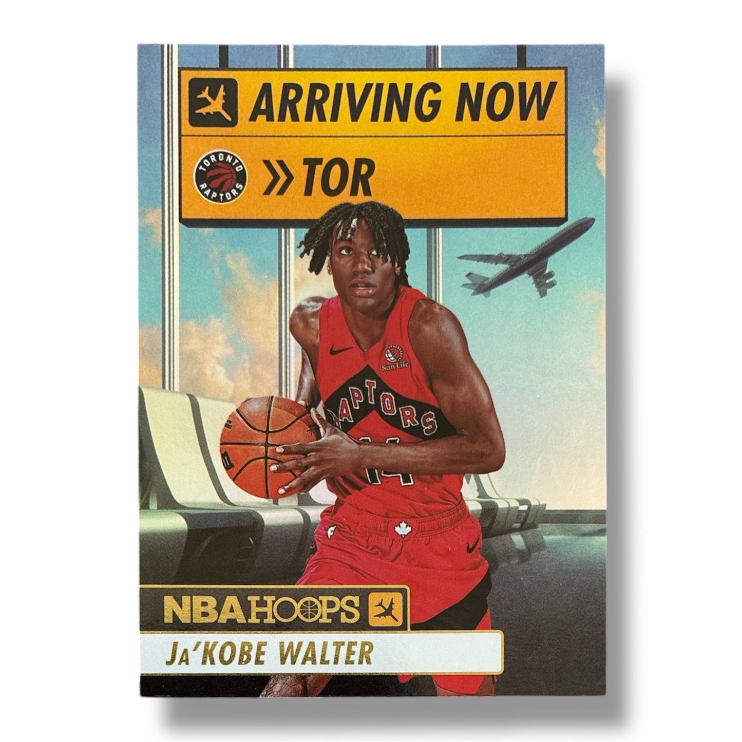 Ja’Kobe Walter Arriving Now Holo Foil 24/25 Panini Hoops Basketball