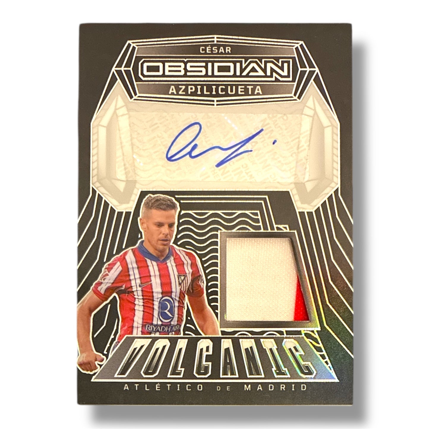 Cesar Azpilicueta Volcanic Patch Auto 172/199 24/25 Panini Obsidian