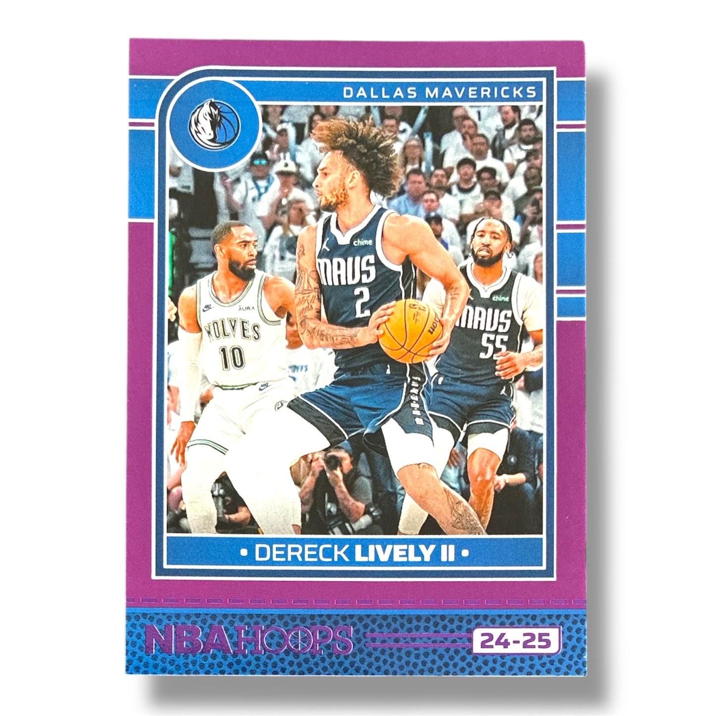 Dereck Lively II Purple 24/25 Panini Hoops Basketball