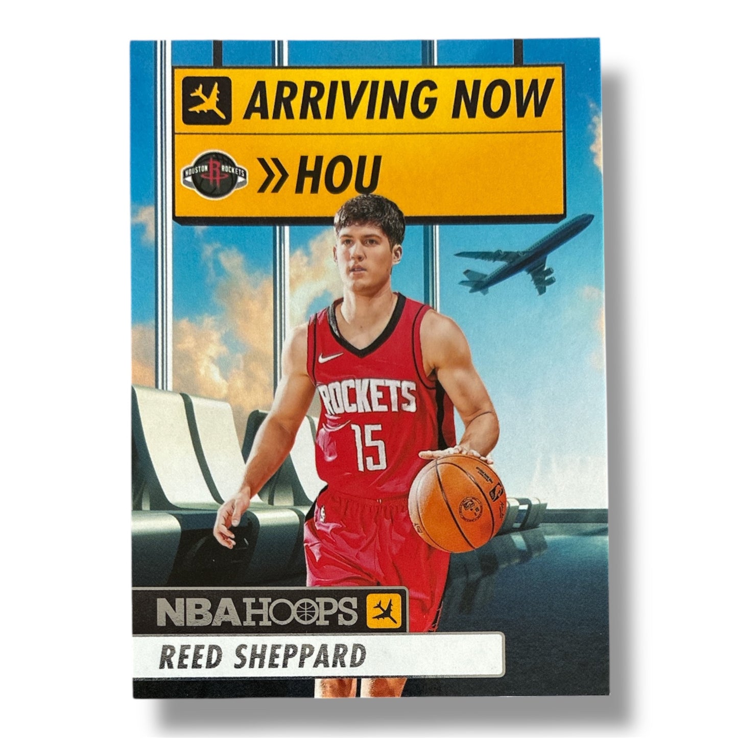 Reed Sheppard RC Arriving Now 24/25 Panini Hoops basketball