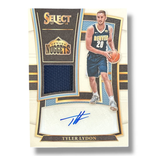 Tyler Lydon Patch Auto 174/199 17/18 Select Basketball