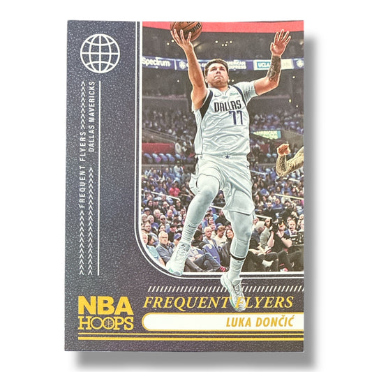 Luka Doncic Frequent Flyers Holo Foil 24/25 Panini Hoops Basketball