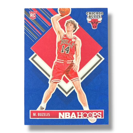 Matas Buzelis RC Tribute Blue Scope 53/99 24/25 Panini Hoops Basketball