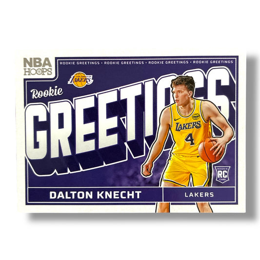 Dalton Knecht RC Rookie Greetings 24/25 Panini Hoops Basketball