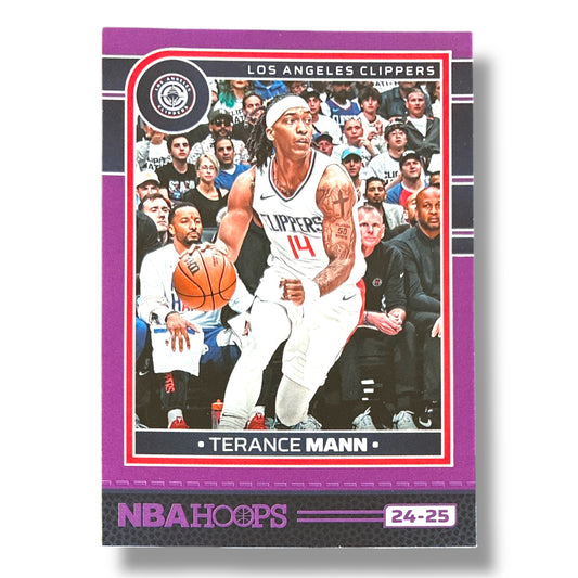 Terence Mann Purple 24/25 Panini Hoops Basketball