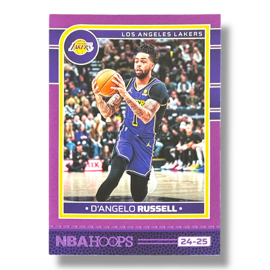 D’angelo Russell Purple 24/25 Panini Hoops Basketball