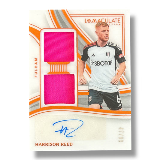 Harrison Reed Patch Auto 47/99 23/24 Panini Immaculate