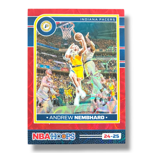 Andrew Nembhard Red Scope 04/49 24/25 Panini Hoops Basketball