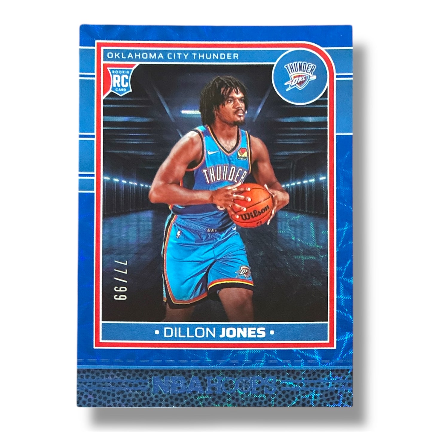Dillon Jones RC Blue Scope 77/99 24/25 Panini Hoops Basketball