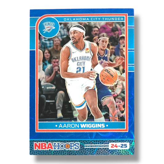 Aaron Wiggins Blue Scope 90/99 24/25 Panini Hoops Basketball