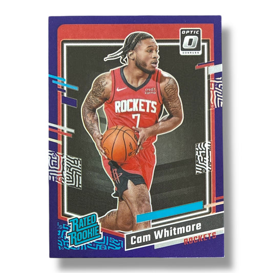 Cam Whitmore RC Rated Rookie Purple Prizm 23/24 Panini Donruss Optic