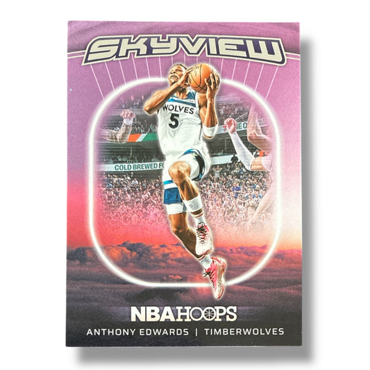 Anthony Edwards Skyview 24/25 Panini Hoops Basketball