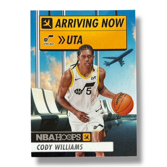 Cody Williams RC Arriving Now 24/25 Panini Hoops Basketball