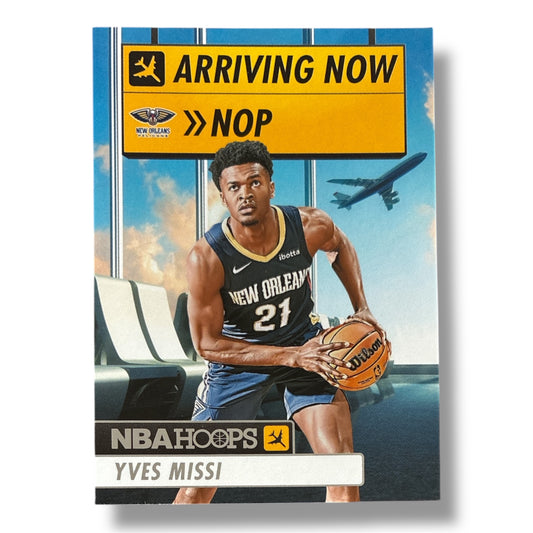 Yves Missi RC Arriving Now 24/25 Panini Hoops Basketball