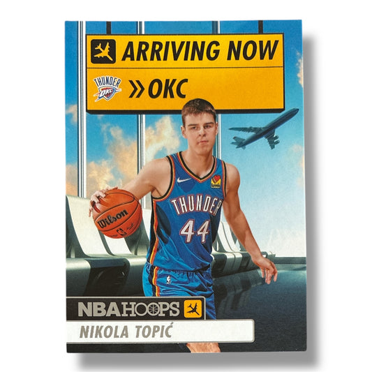 Nikola Topic RC Arriving Now 24/25 Panini Hoops Basketball