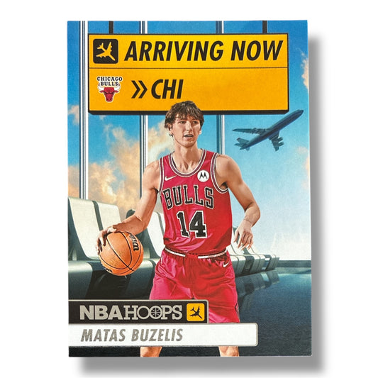 Matas Buzelis RC Arriving Now 24/25 Panini Hoops Basketball